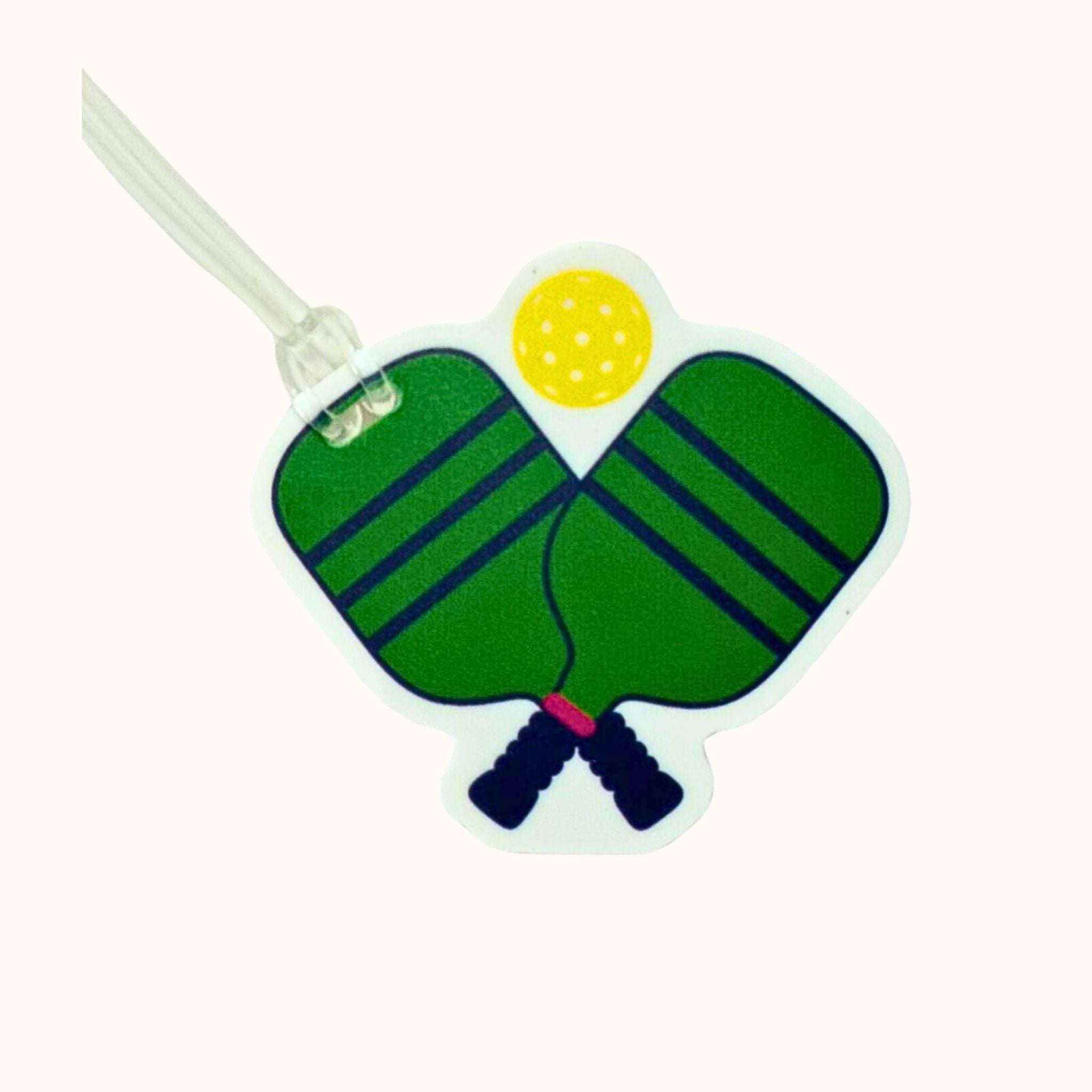 Pickleball Luggage Tags- 3 designs - Posh Pickler