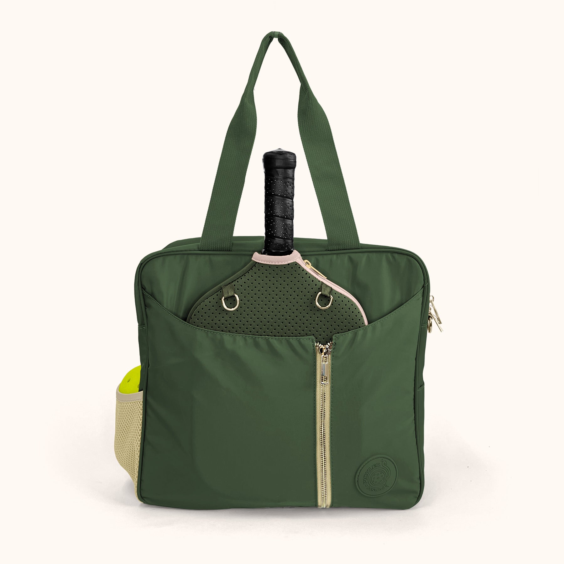 3-in-1 Pickleball Bag – Tote, Crossbody, Backpack | Green - Posh Pickler