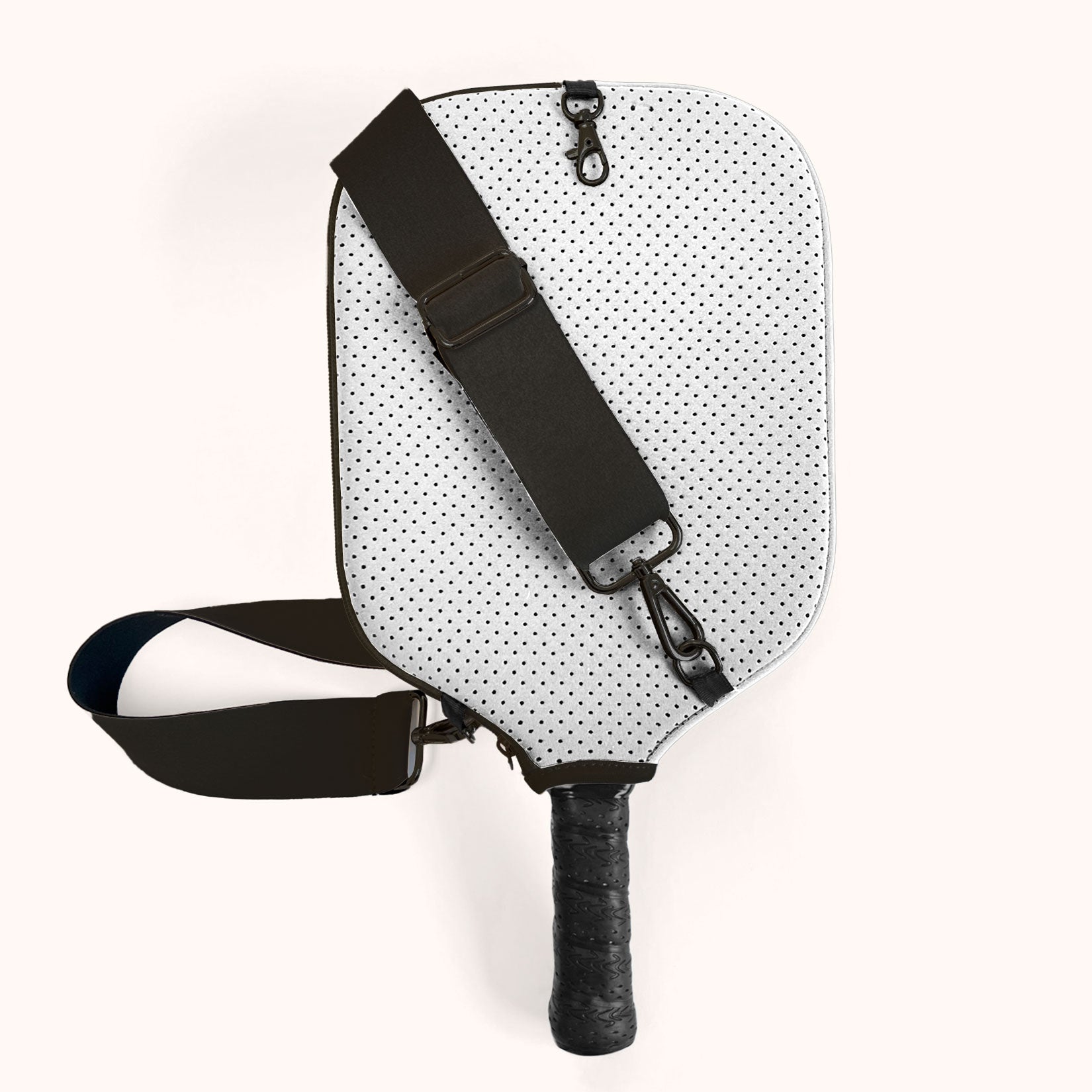 Crossbody Pickleball Paddle Cover | Platinum - Posh Pickler