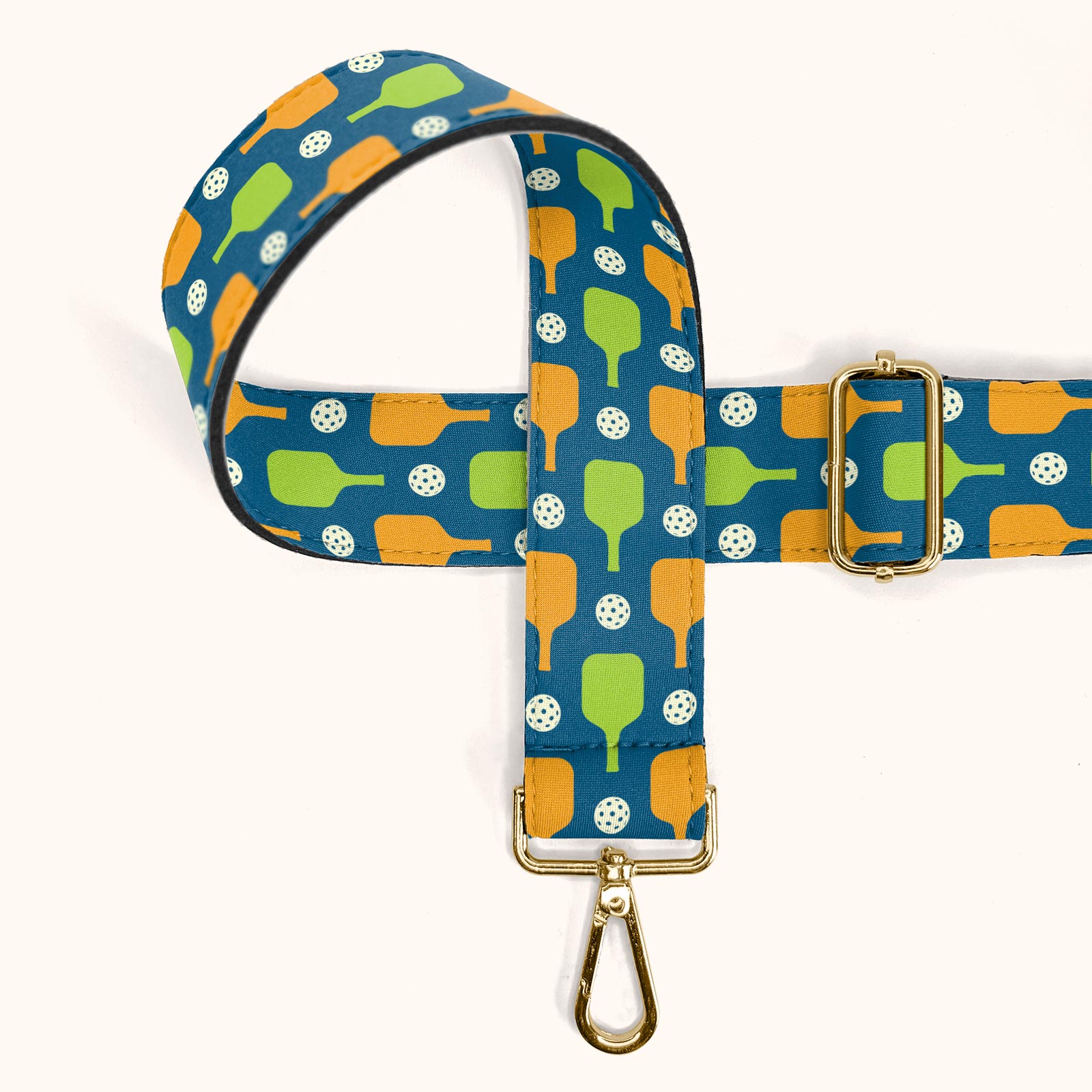 Pickleball Bag & Bag Strap Gift Set- Green/Bold Banger - Posh Pickler