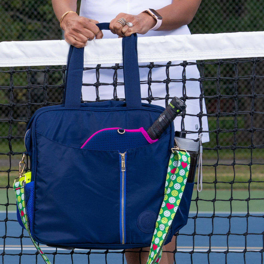 Interchangeable Shoulder Strap - Pickleball Love - Posh Pickler