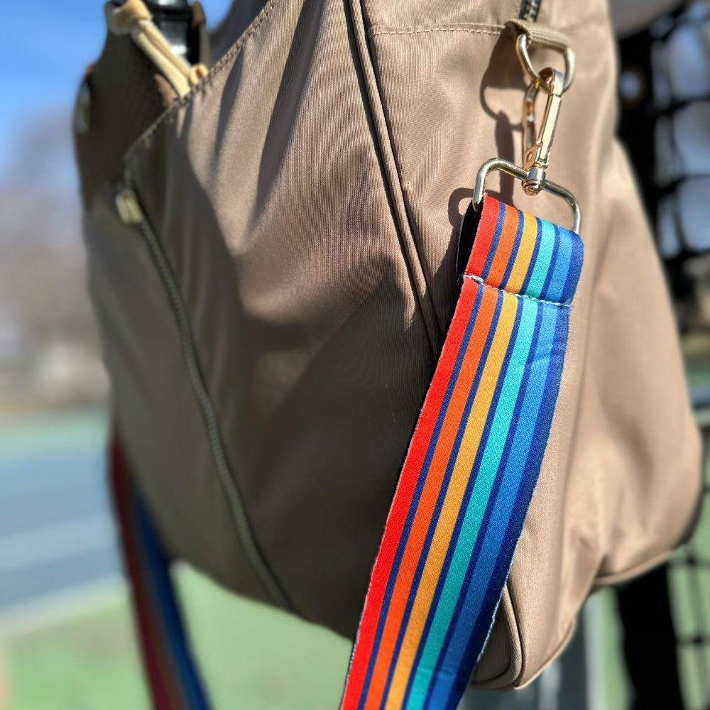 Interchangeable Clip-on Bag Straps - Pickleball designs - Posh Pickler
