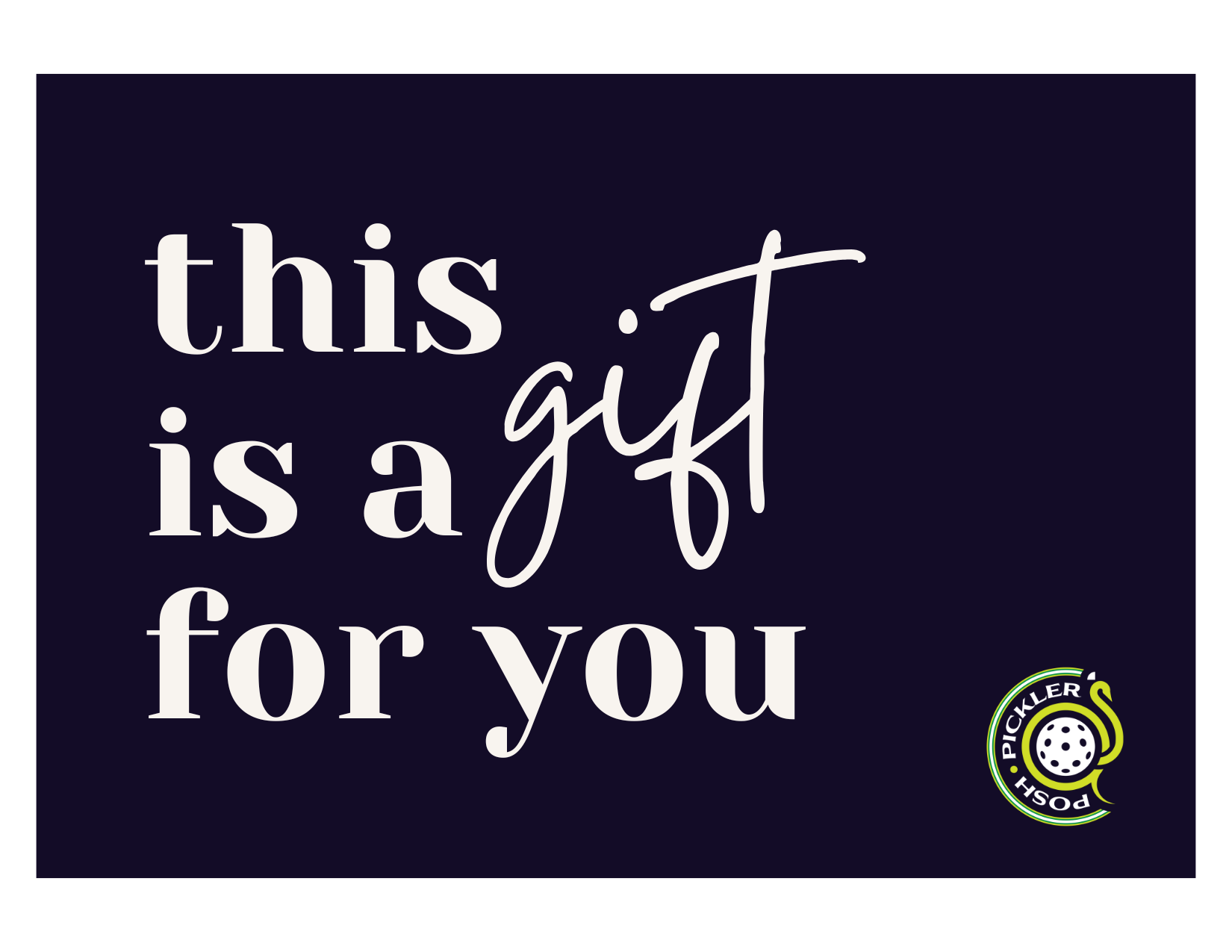 Posh Pickler E-Gift Card - Posh Pickler