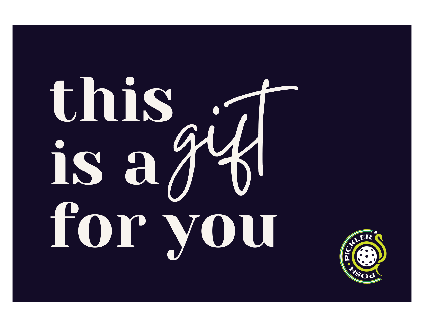 Posh Pickler E-Gift Card - Posh Pickler