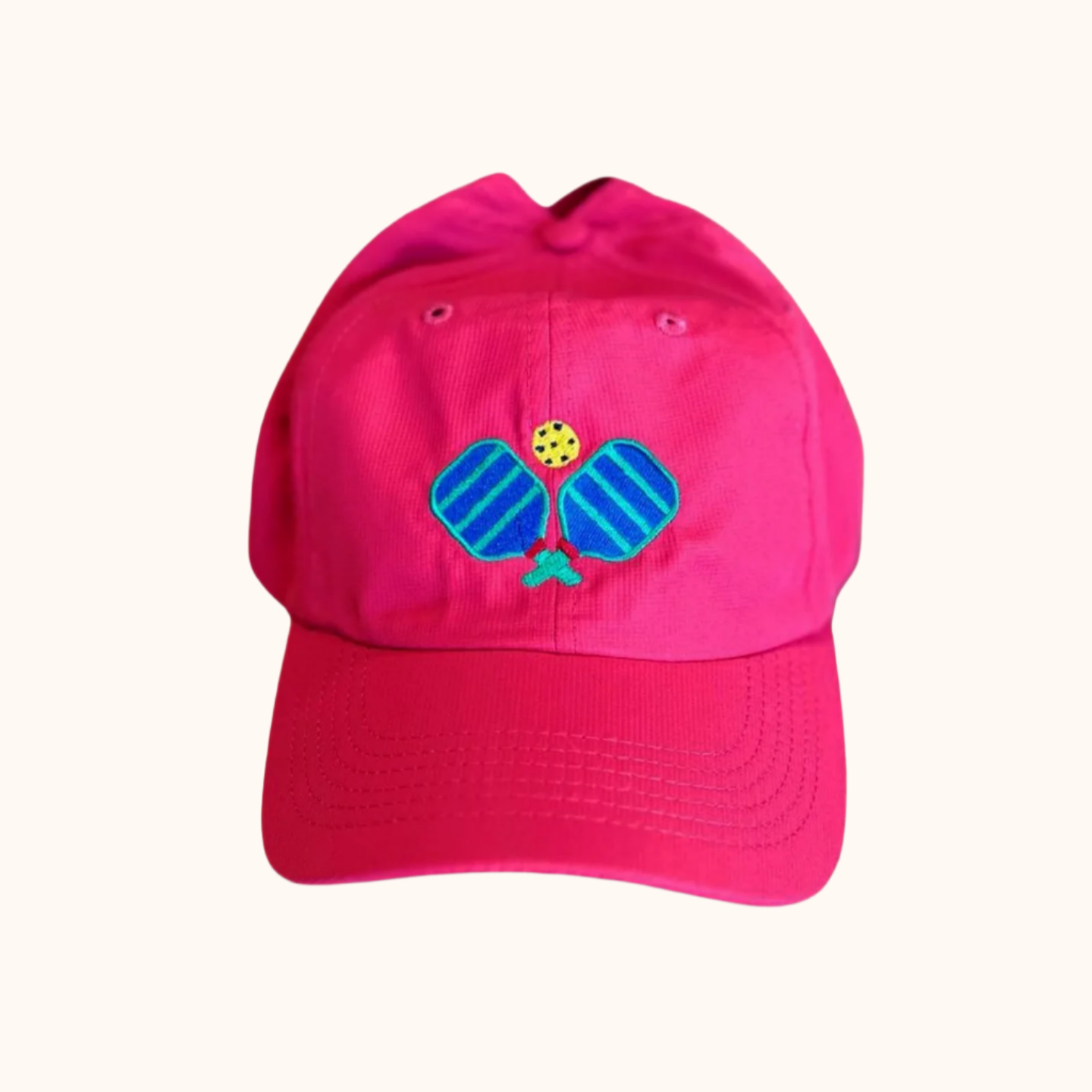 Pickleball Hat - Red - Posh Pickler