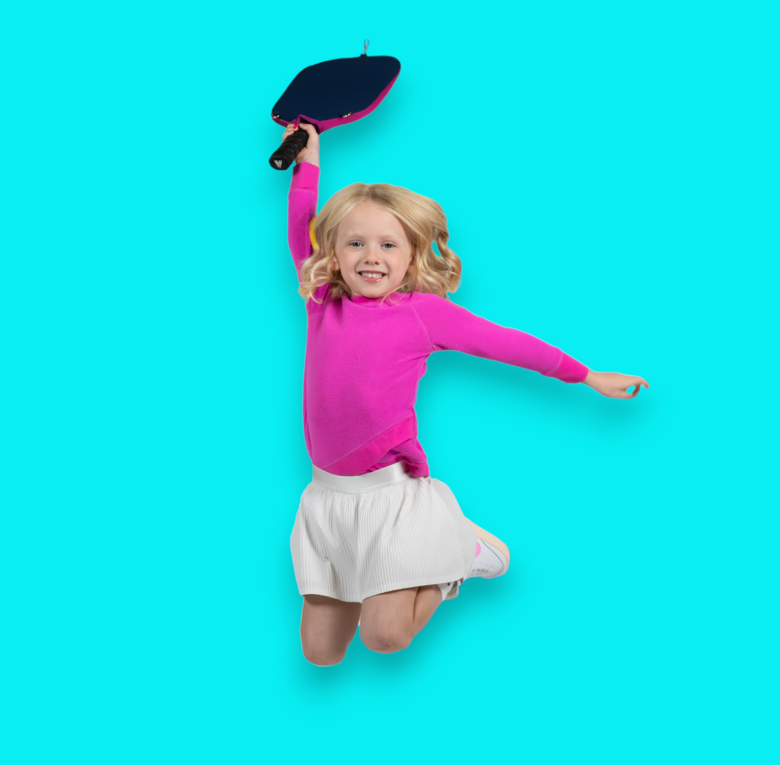 Crossbody Pickleball Paddle Cover | Navy - Posh Pickler