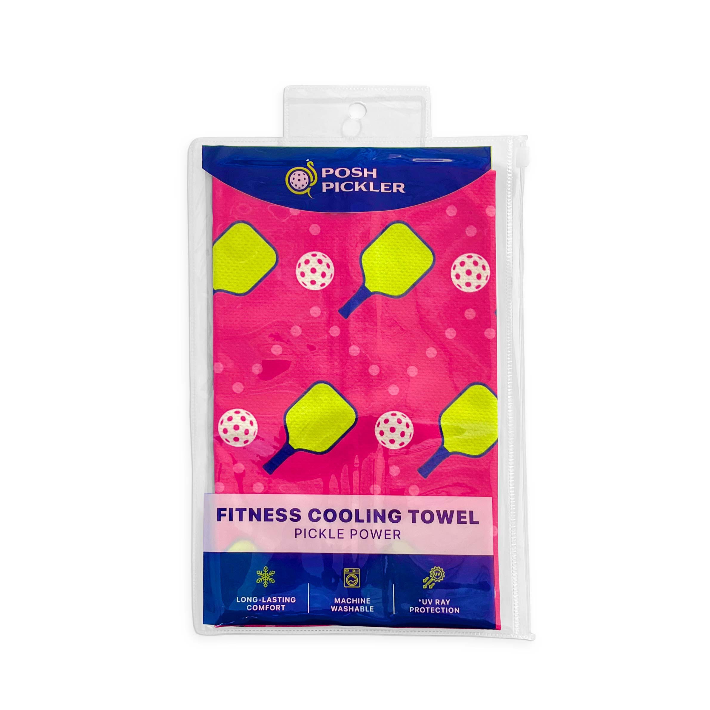 Pickleball Cooling Towel | Pickle Power - Posh Pickler