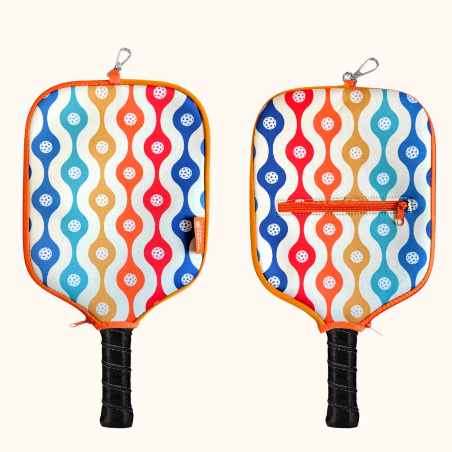 Pickleball Paddle Cover with Storage - Classic Dink - Posh Pickler