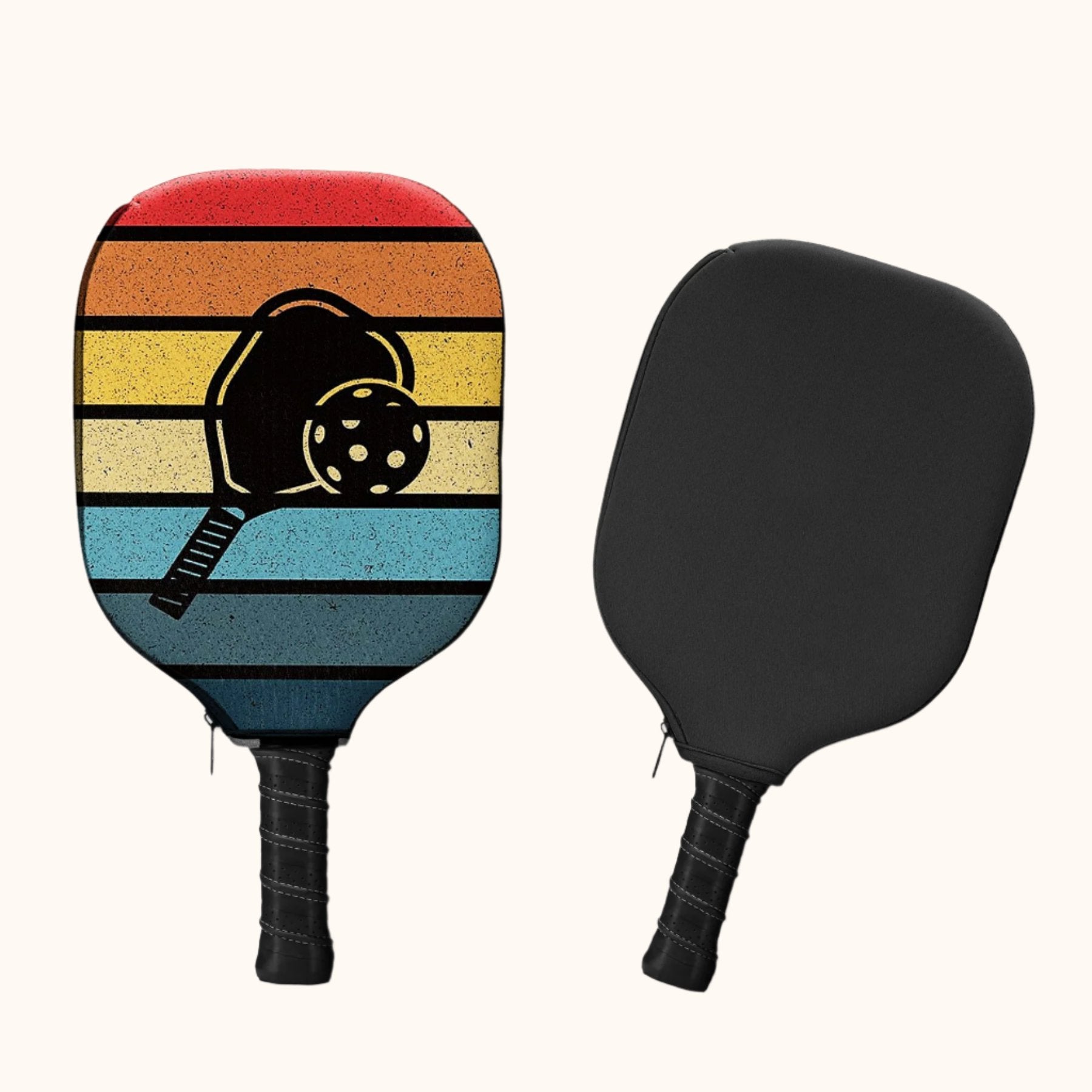 Original Pickleball Paddle Cover - Retro - Posh Pickler
