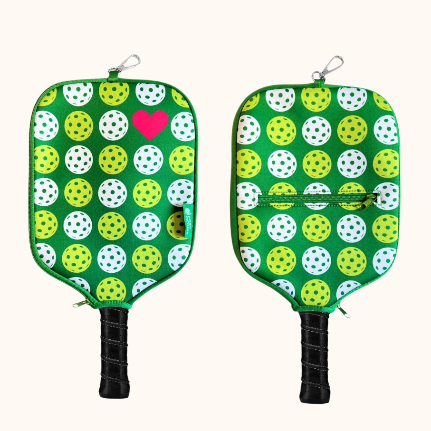 Pickleball Paddle Cover with Storage - 5 designs - Posh Pickler