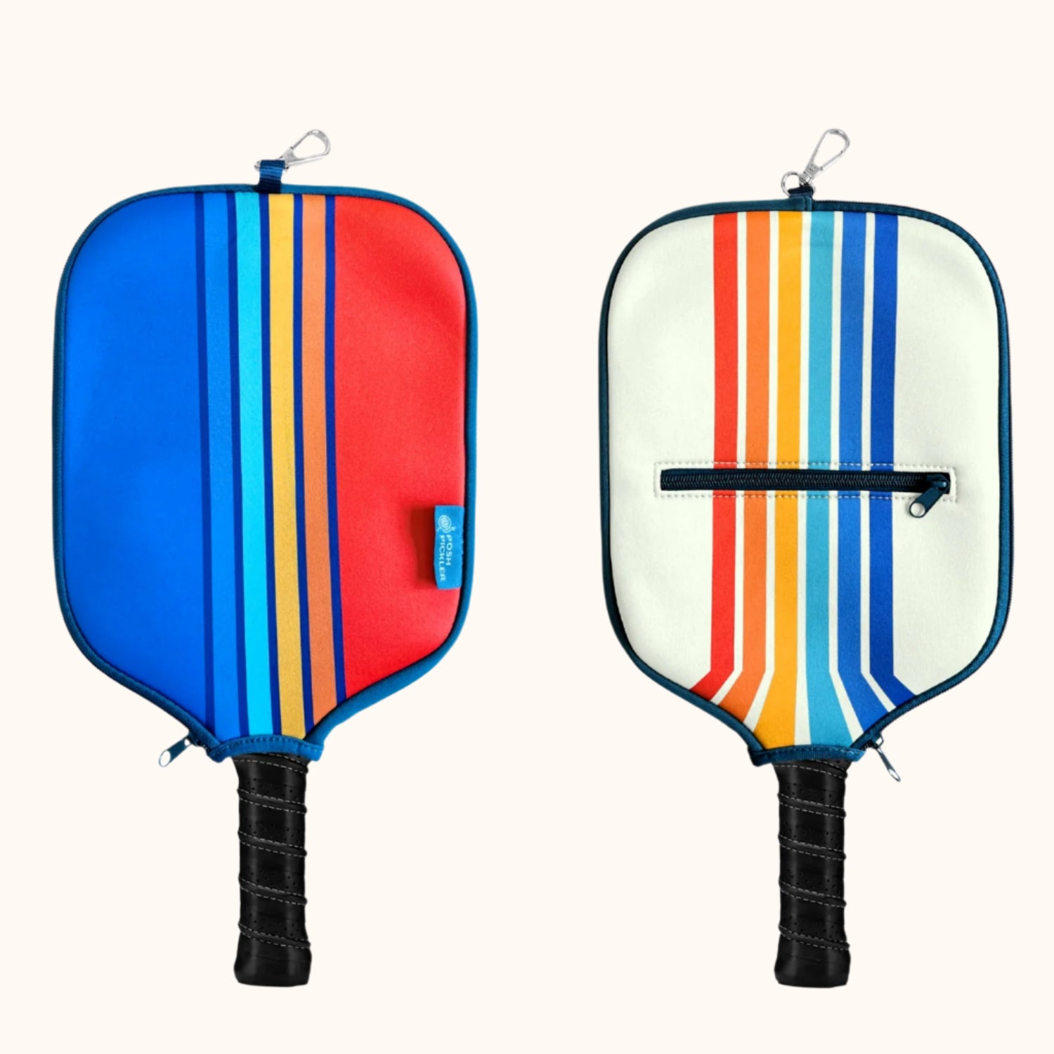 Pickleball Paddle Cover with Storage - 5 designs - Posh Pickler