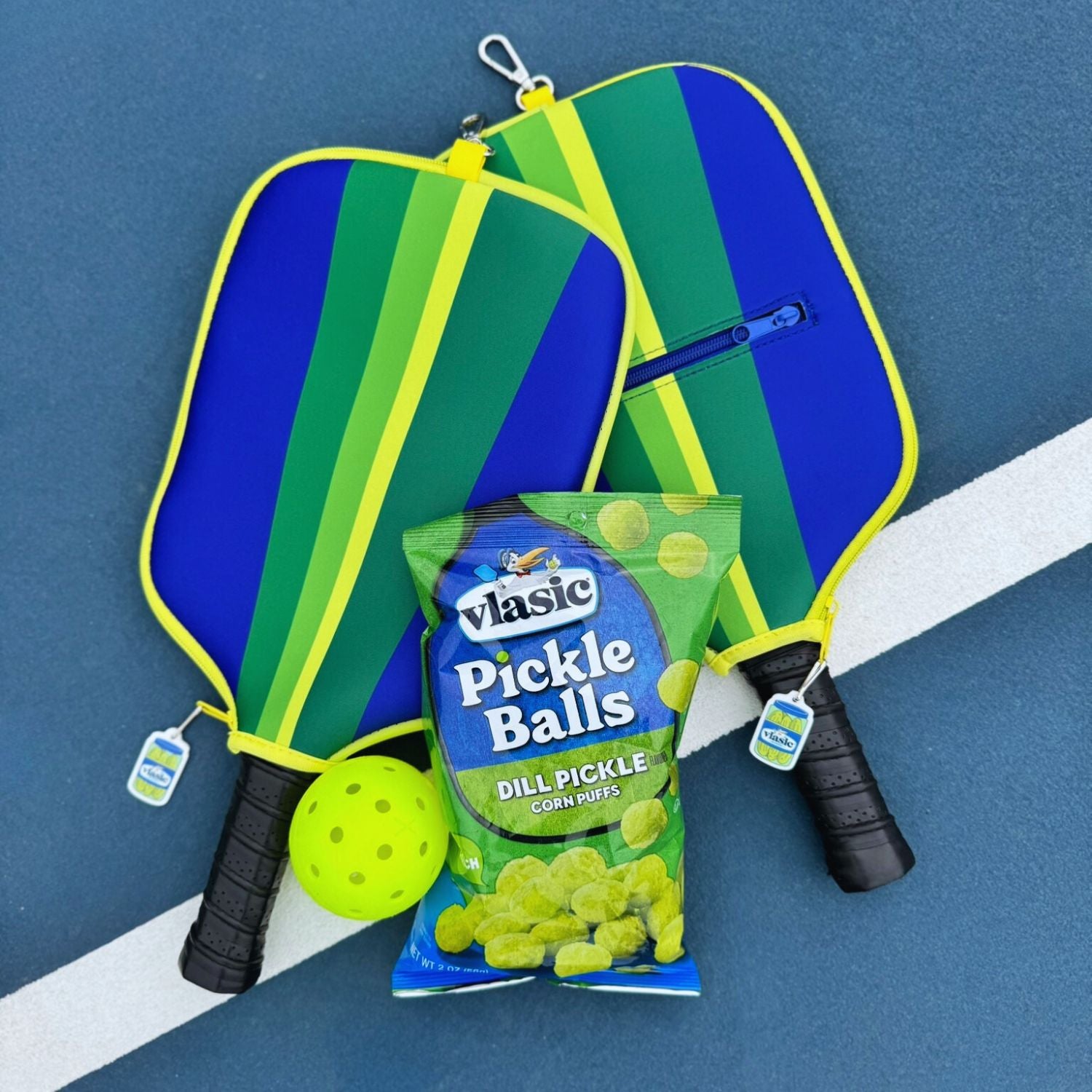 Vlasic Pickles & Posh Pickler Pickleball Paddle Cover