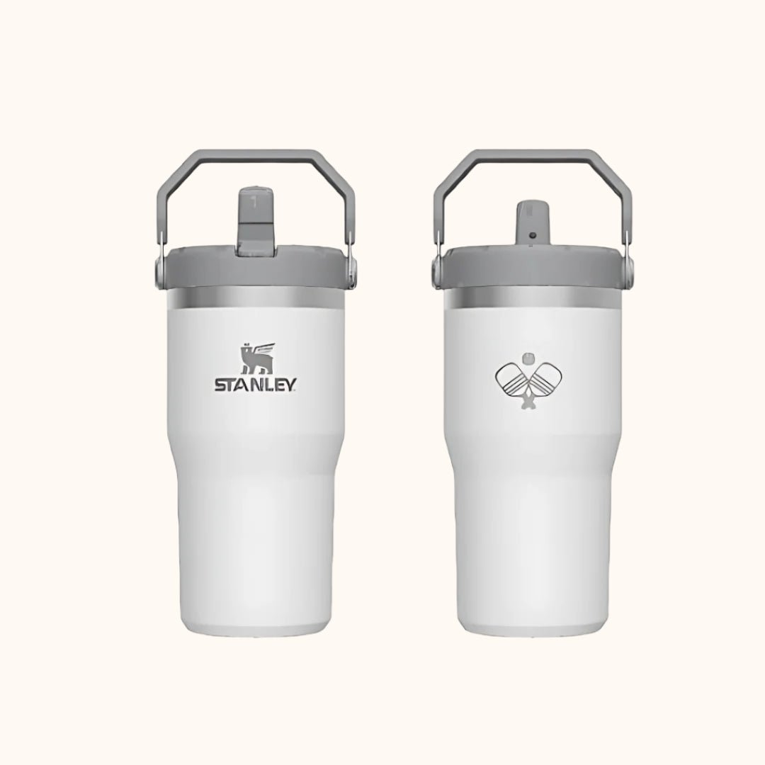Stanley Flip Straw Tumbler 20 oz- Pickleball Paddle Design - Posh Pickler