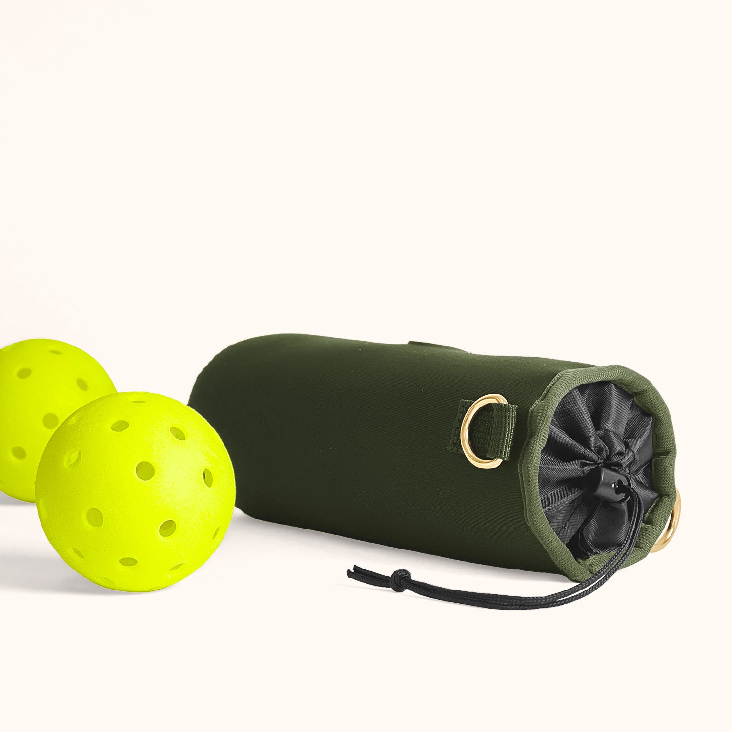 Pickleball Drawstring Pouch | Green - Posh Pickler