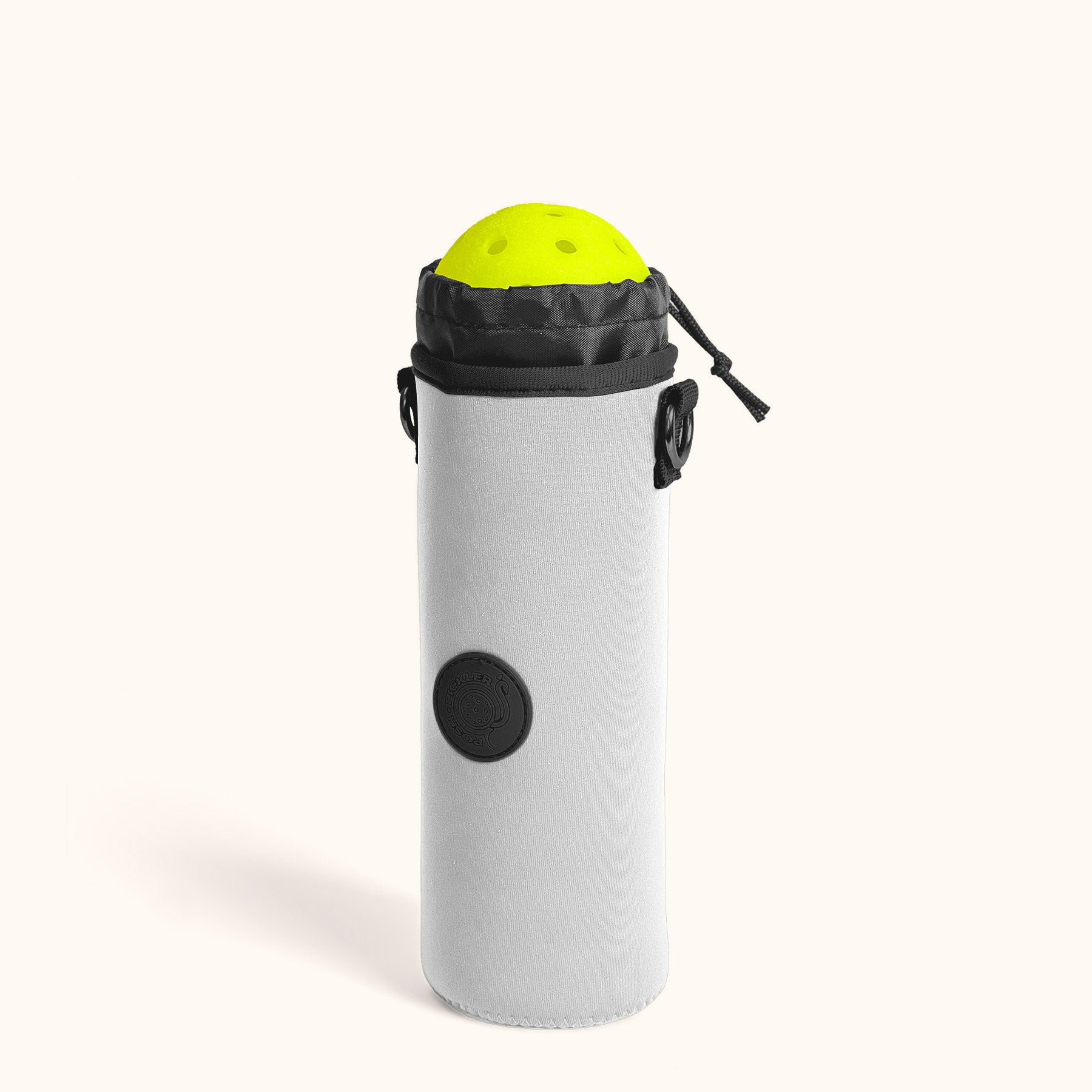 Pickleball Drawstring Pouch | Platinum - Posh Pickler