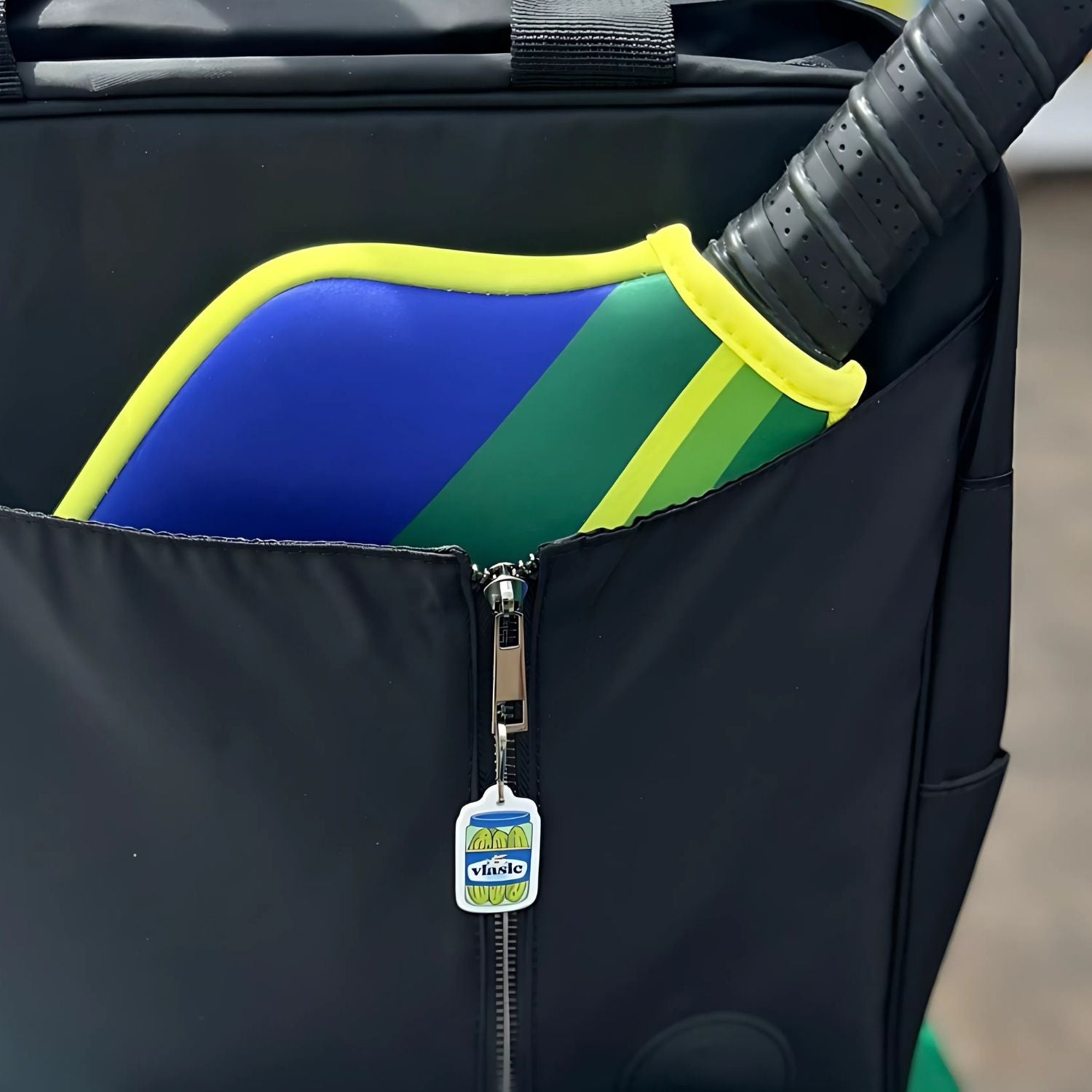 Vlasic Pickles & Posh Pickler Zipper Pull