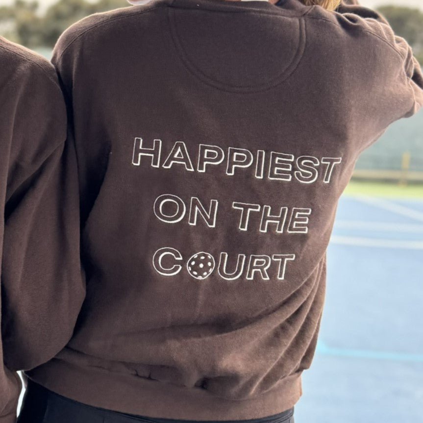 Happiest on the Court Sweatshirt